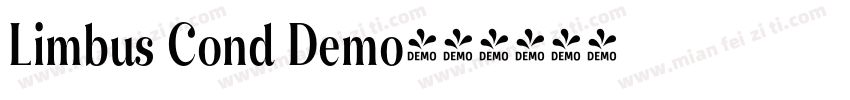 Limbus Cond Demo字体转换
